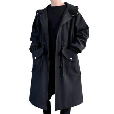 Justin | Casual Hooded Trench Coat