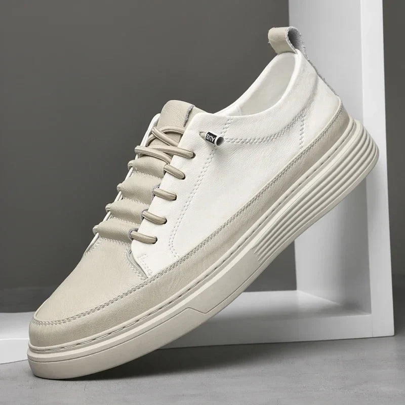 Ronald | Elegant Leather Sneakers