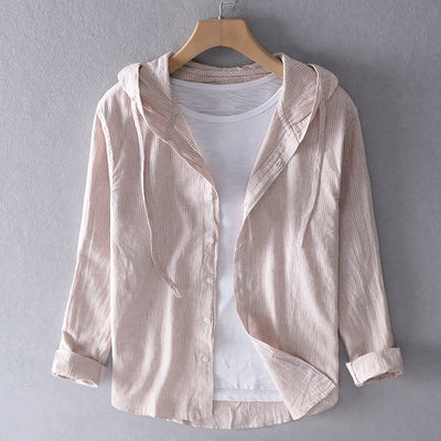 Olivia | Lightweight hooded blouse
