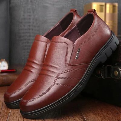 Logan | Comfortable non-slip leather shoes