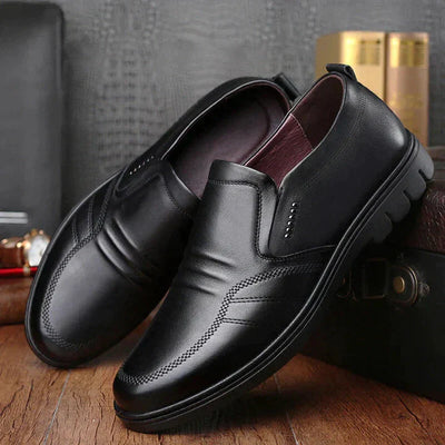 Logan | Comfortable non-slip leather shoes