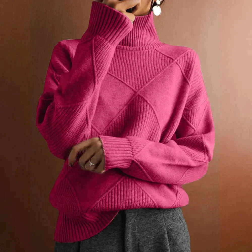 Aria | Cashmere Turtleneck Sweater