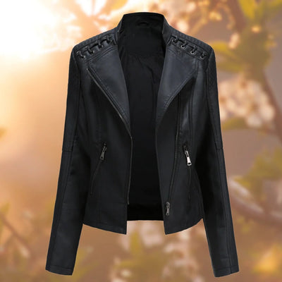 Lara | Elegant women's leather jacket