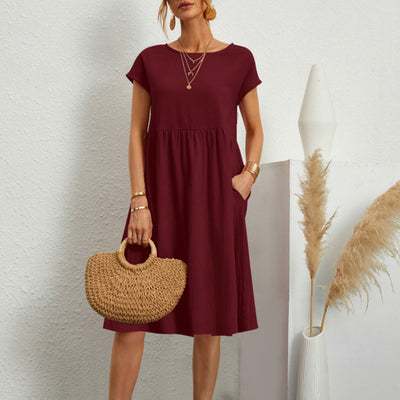 Sienna | Comfortable Short Sleeve Dress