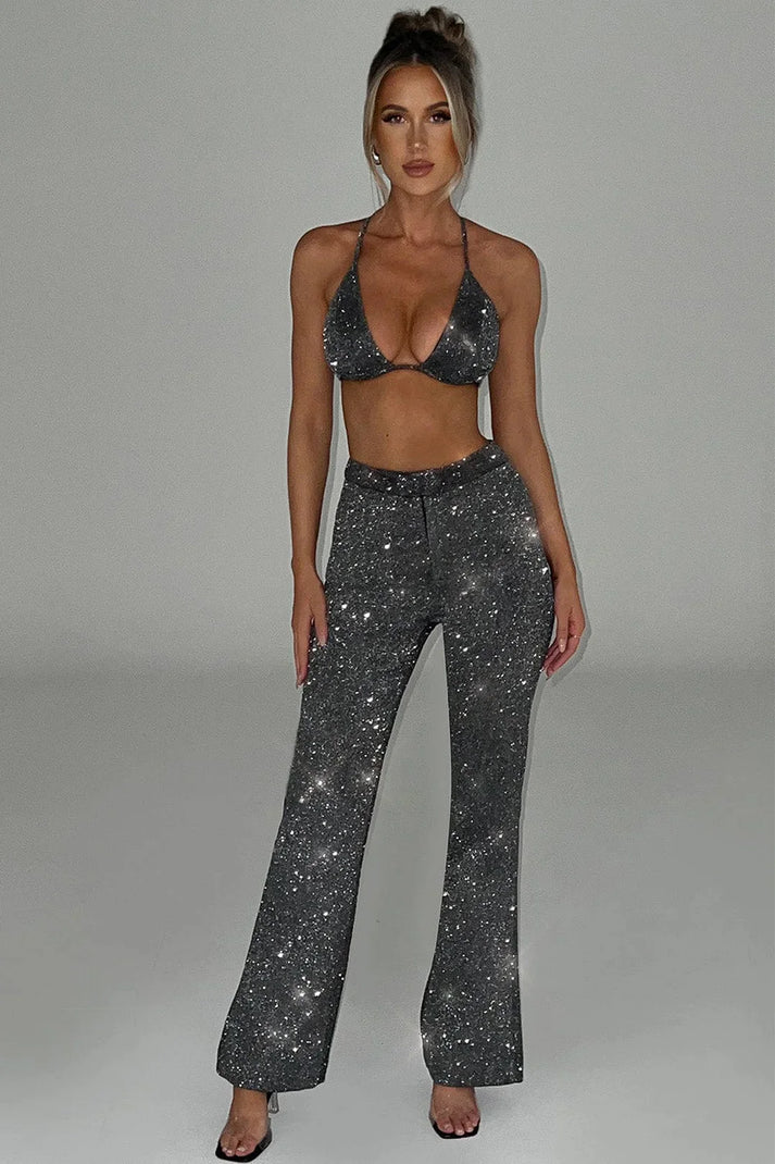 Claudia | Three-piece set with glitter