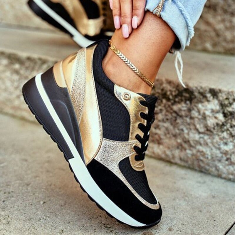 Elba | Comfortable wedge sneakers