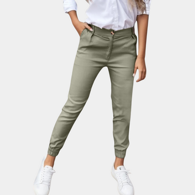 Jessica | High waisted pants with stretch fabric