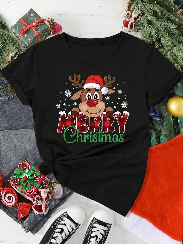 Leslie | Christmas Short Sleeve T-Shirt