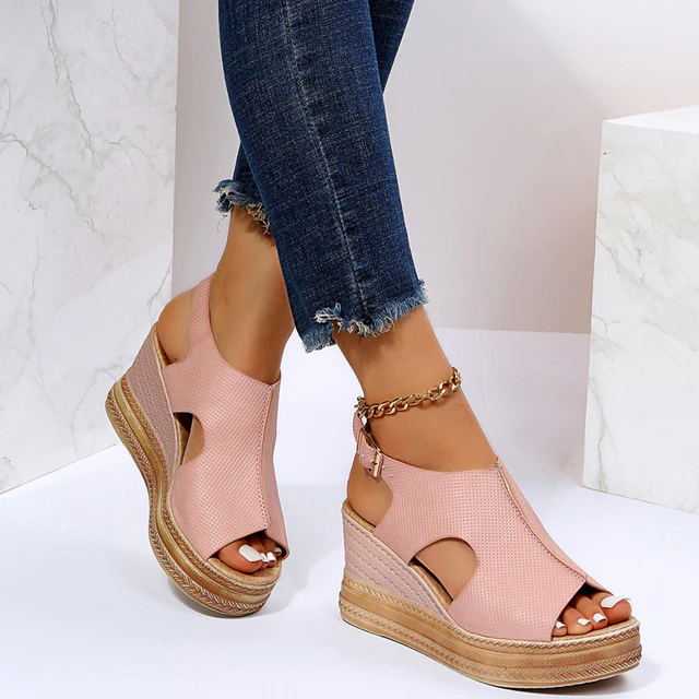 Ava | Summer sandals with high soles