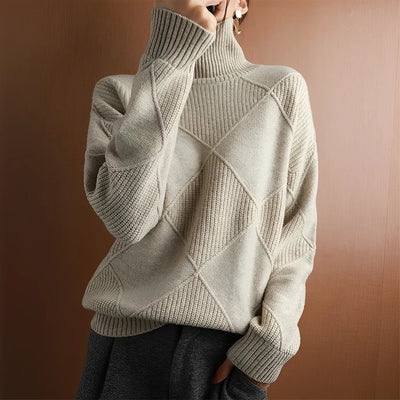 Aria | Cashmere Turtleneck Sweater