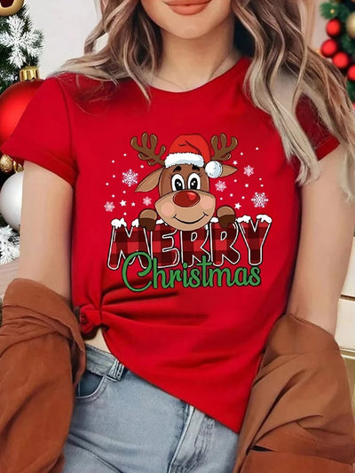 Leslie | Christmas Short Sleeve T-Shirt