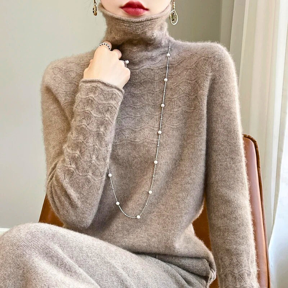 Olivia | Elegant Turtleneck Sweater