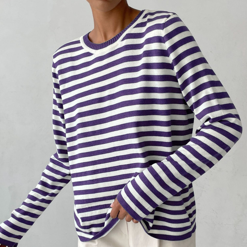 Oakley | Elegant striped T-shirt