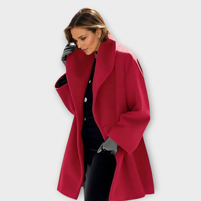 Claire | Stylish Windproof wool coat