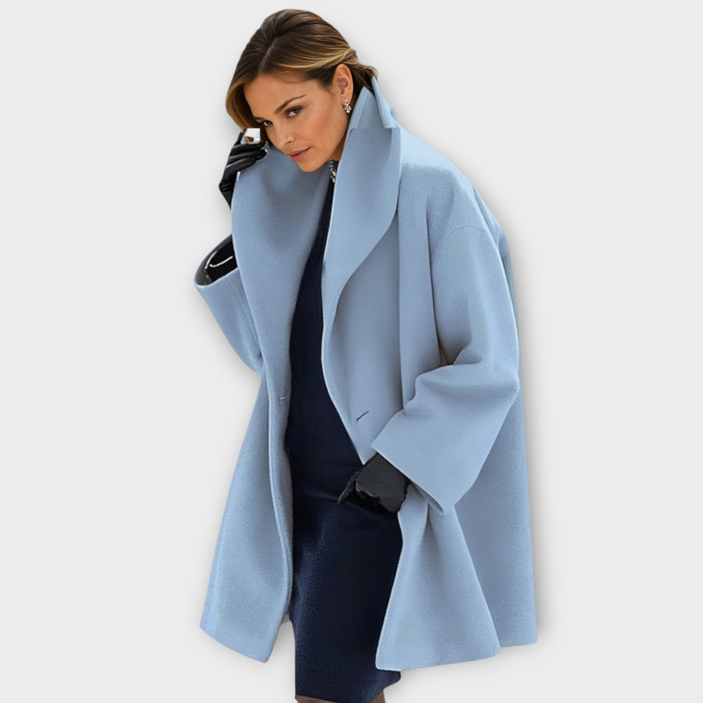 Claire | Stylish Windproof wool coat