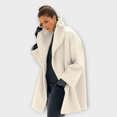 Claire | Stylish Windproof wool coat