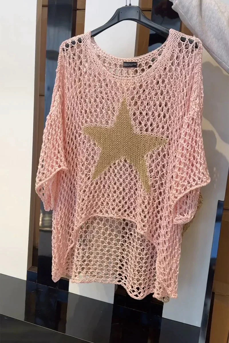 Selena | Knitted star tops