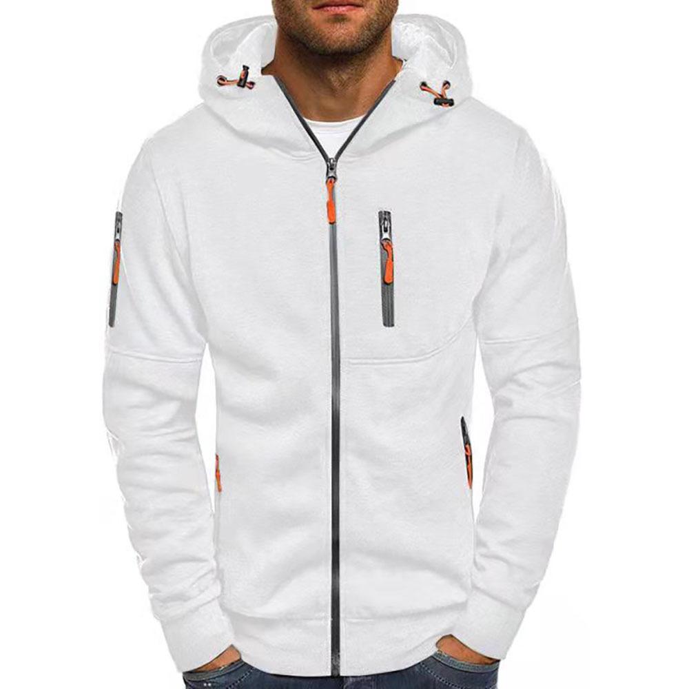 Silas | Fashionable Hooded Sweatshirt Jacket