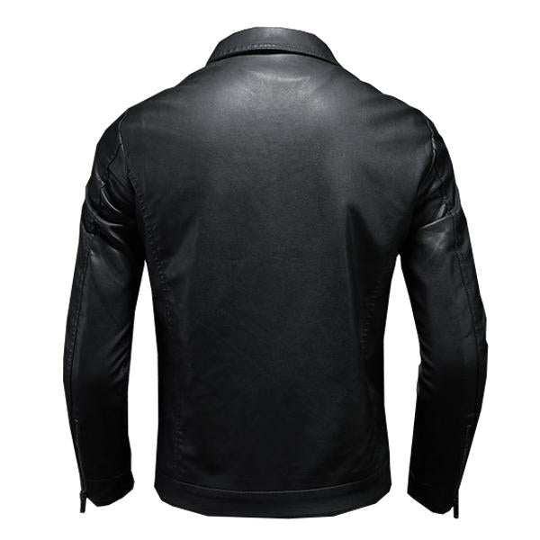 Leon |  Leather Biker Jacket