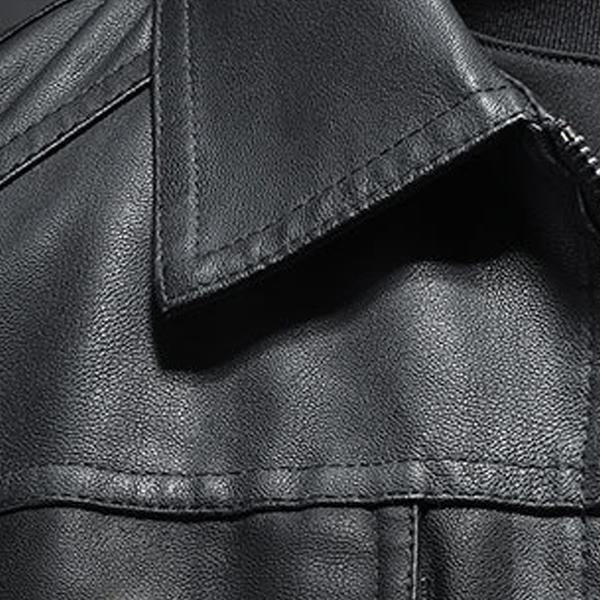 Leon |  Leather Biker Jacket