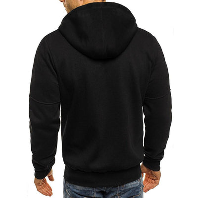 Silas | Fashionable Hooded Sweatshirt Jacket