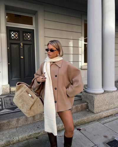 Hannah | Oversized Wool Coat