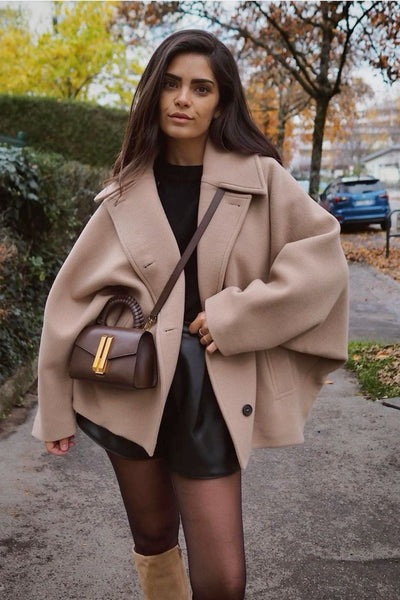 Hannah | Oversized Wool Coat