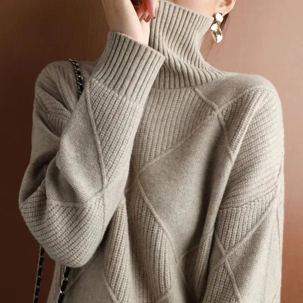 Ayla | Cashmere Turtleneck Sweater