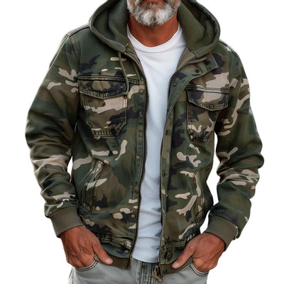 Gary | Camouflage Cargo Jacket