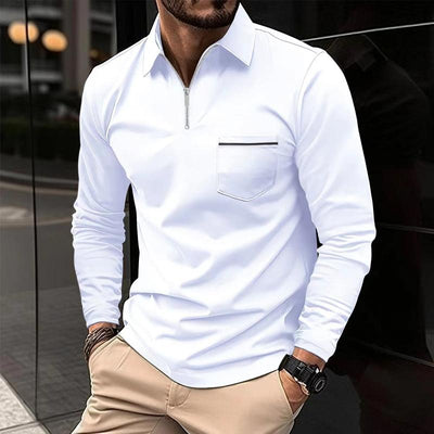 Tyler | Fashionable Long Sleeve Polo Shirt