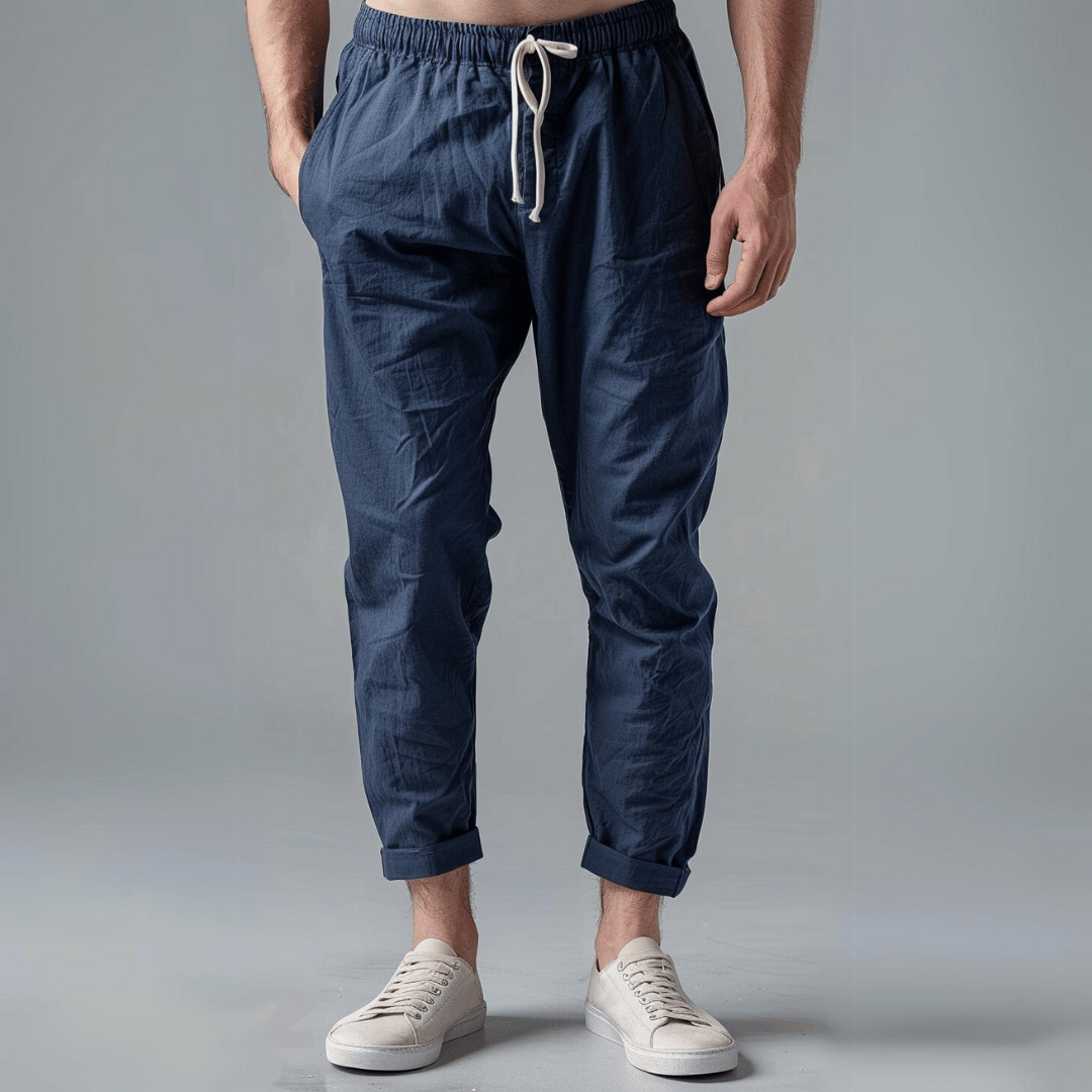 Matthew | Stylish Linen Trousers