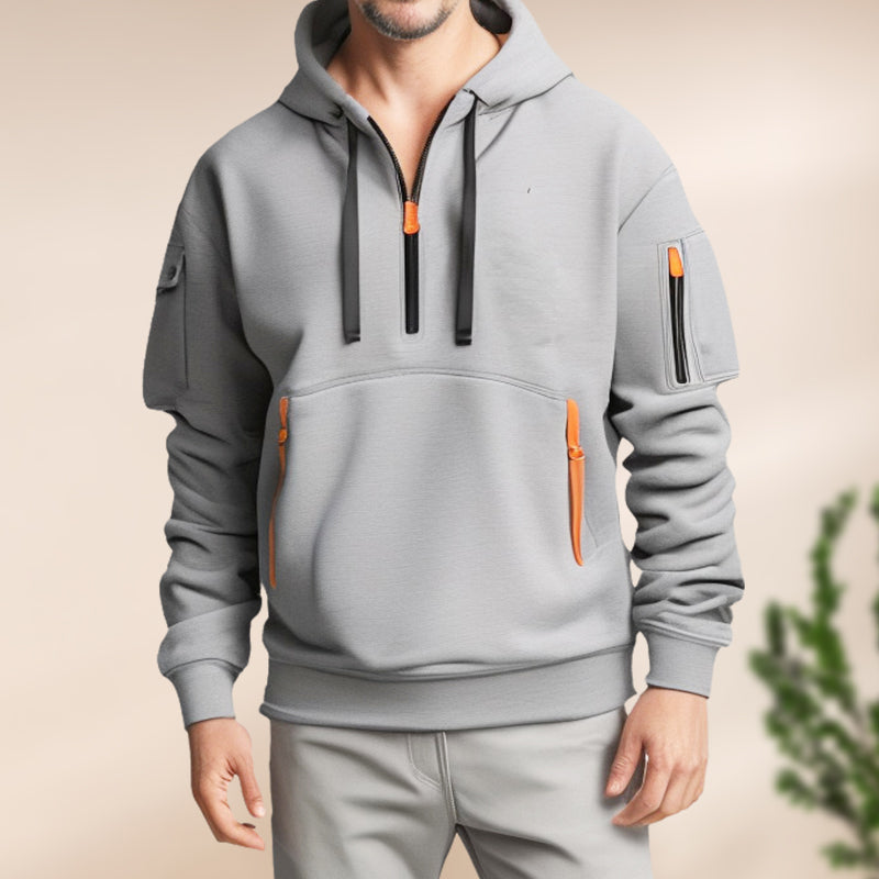 Adriano | Half Zipper Hoodie