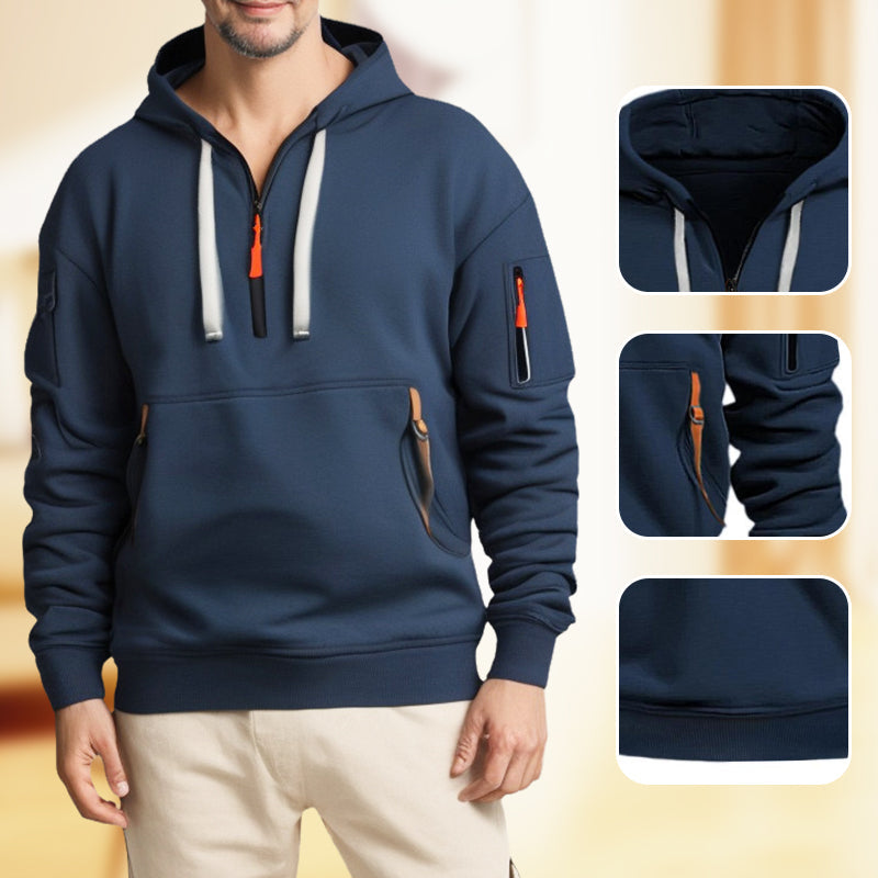 Adriano | Half Zipper Hoodie