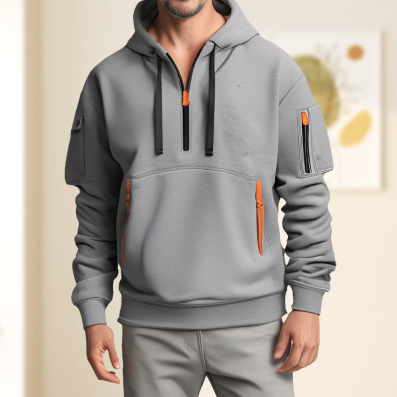 Adriano | Half Zipper Hoodie