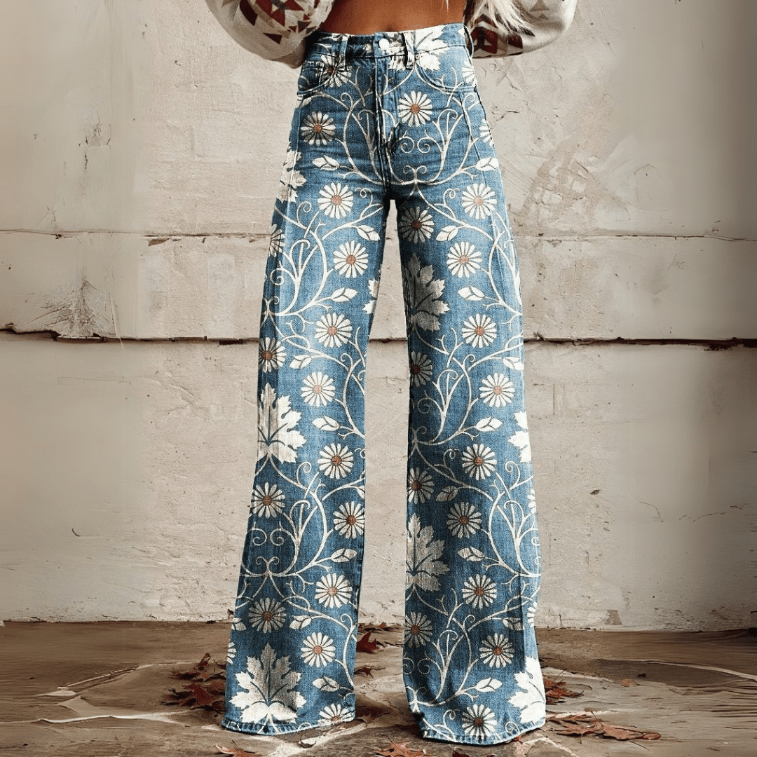 Luna | Trendy vintage boho trousers