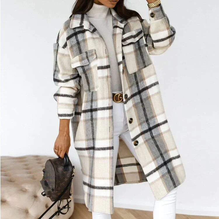 Freya | Checked jacket