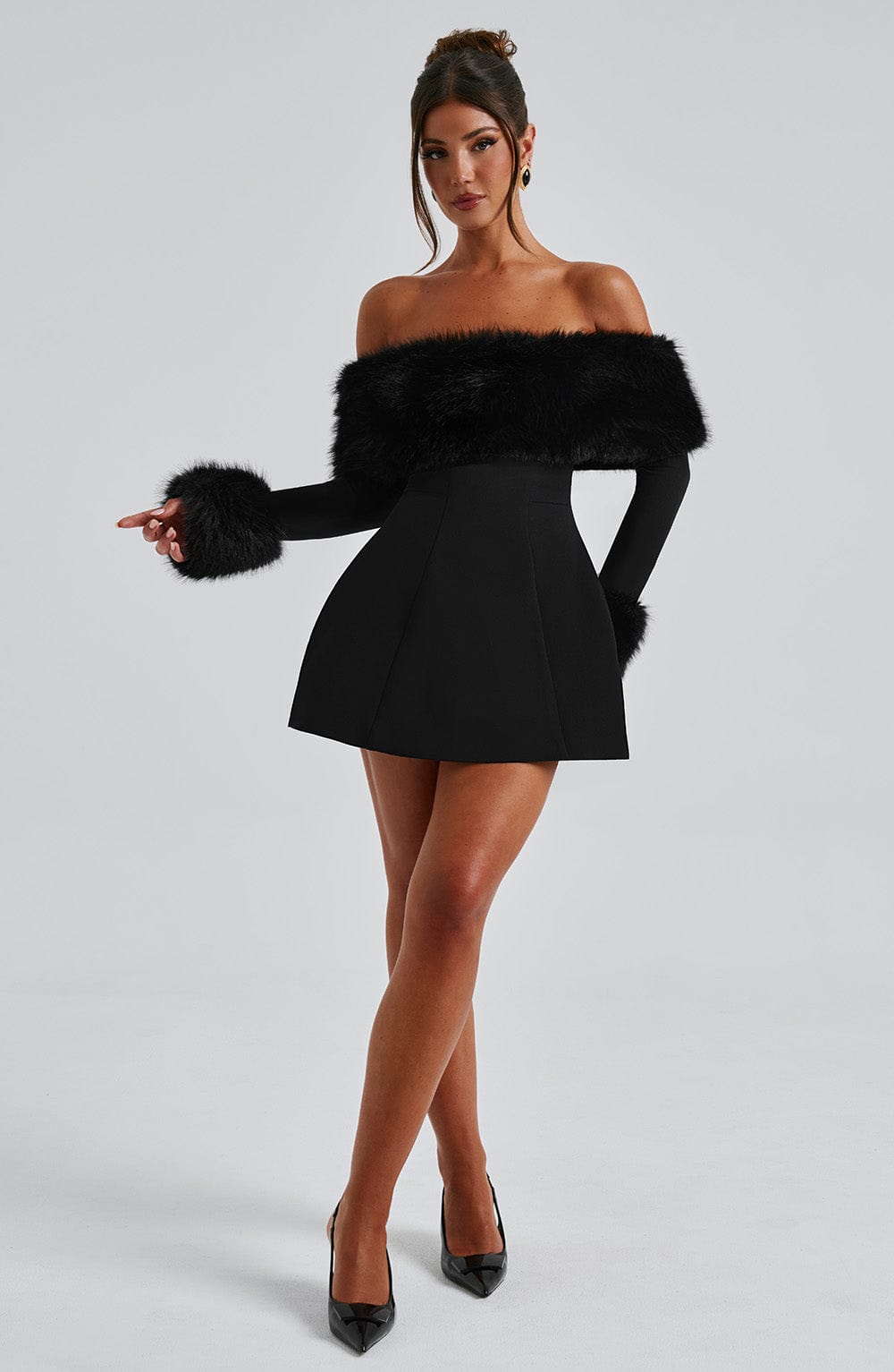 Elsie | Luxurious Fur Dress