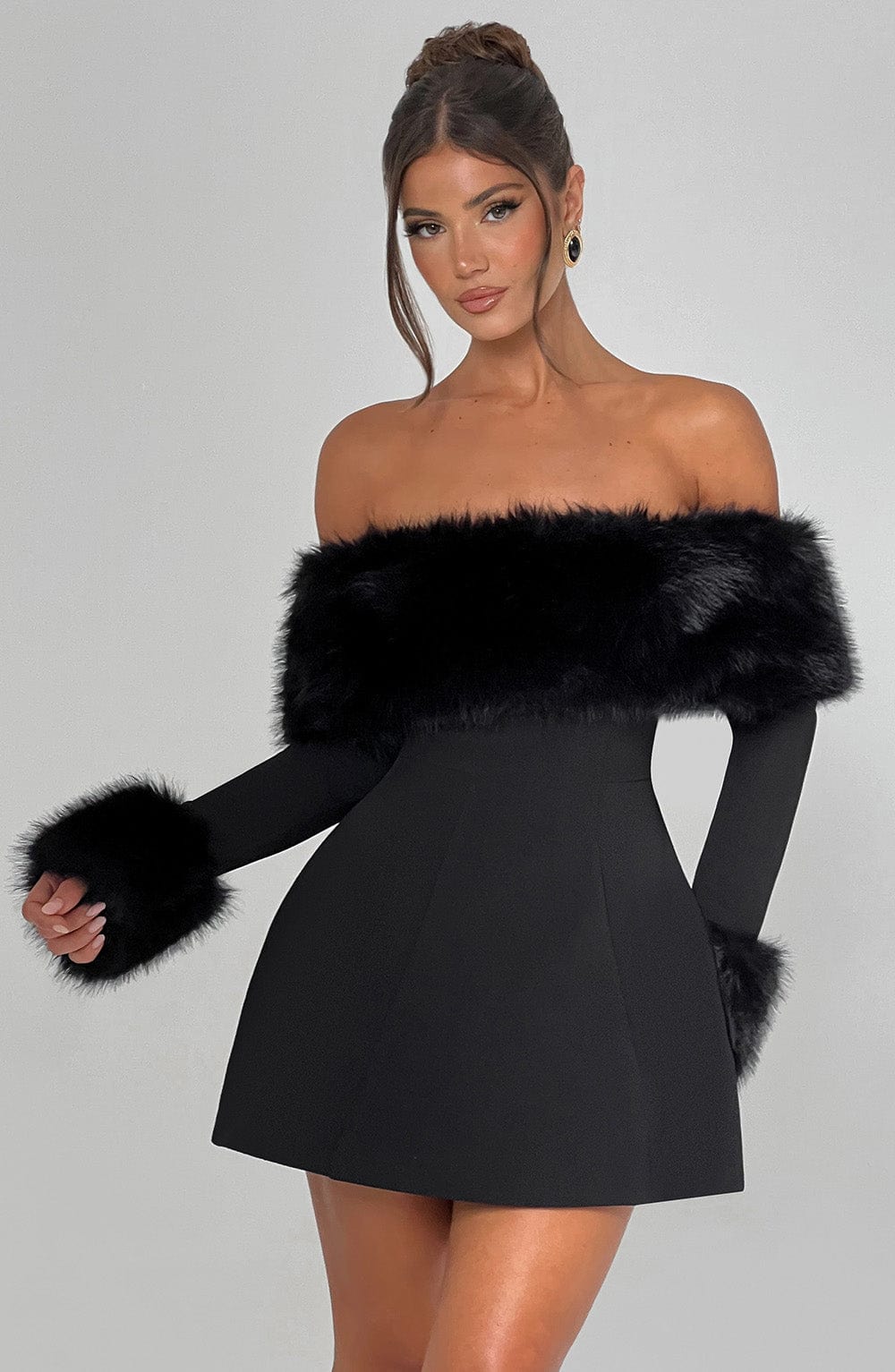 Elsie | Luxurious Fur Dress