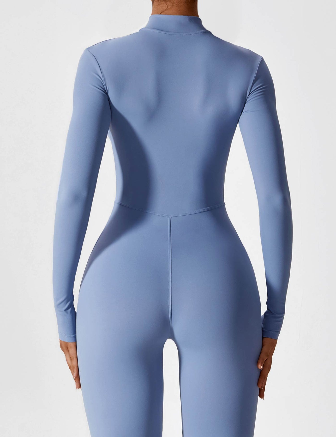 Aurora | Fleece Long Sleeve Zipper Jumpsuit