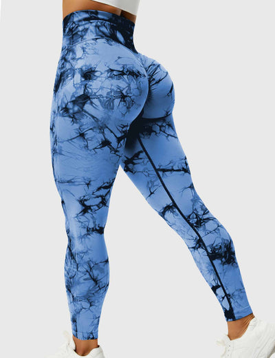 Violet | Soft And Professional Tie Dye Leggings