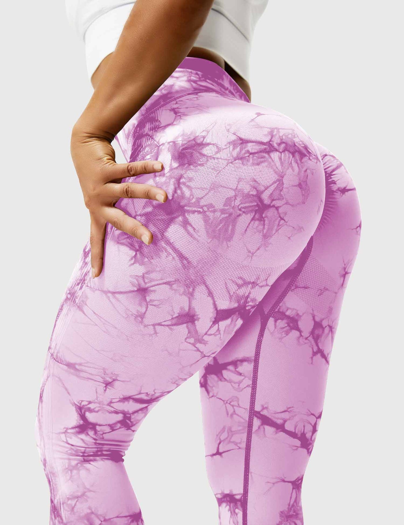 Violet | Soft And Professional Tie Dye Leggings