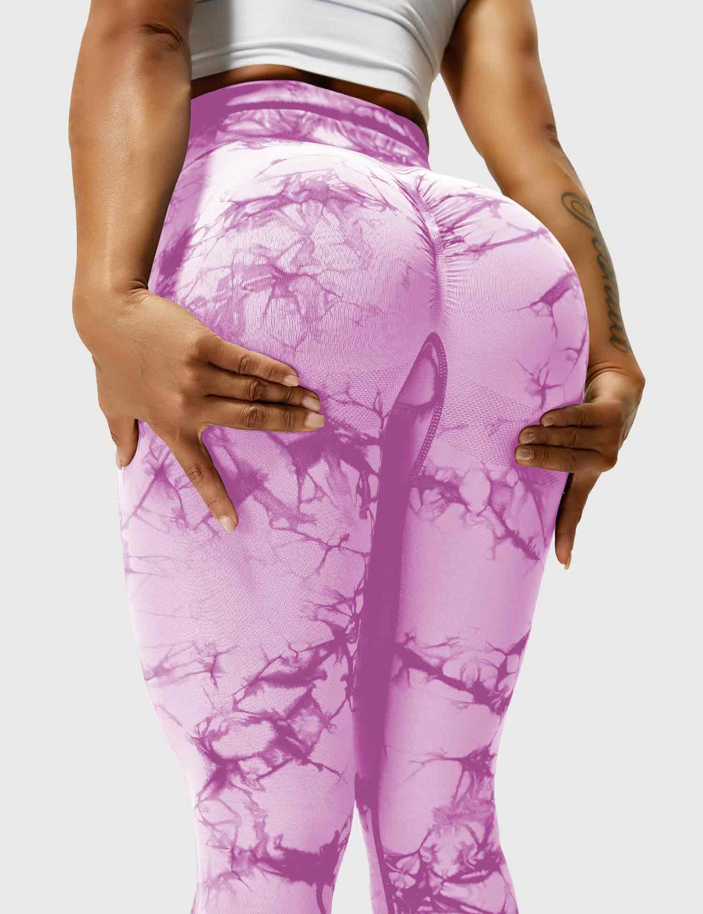 Violet | Soft And Professional Tie Dye Leggings