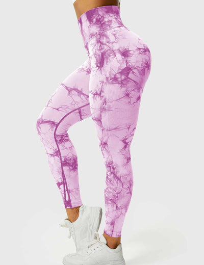 Violet | Soft And Professional Tie Dye Leggings