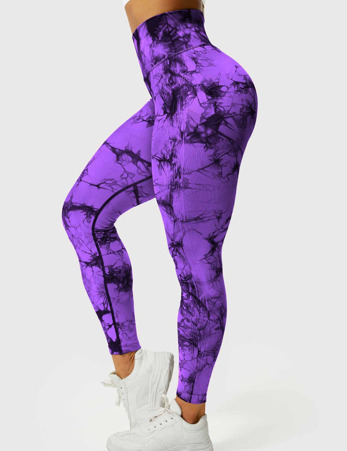 Violet | Soft And Professional Tie Dye Leggings