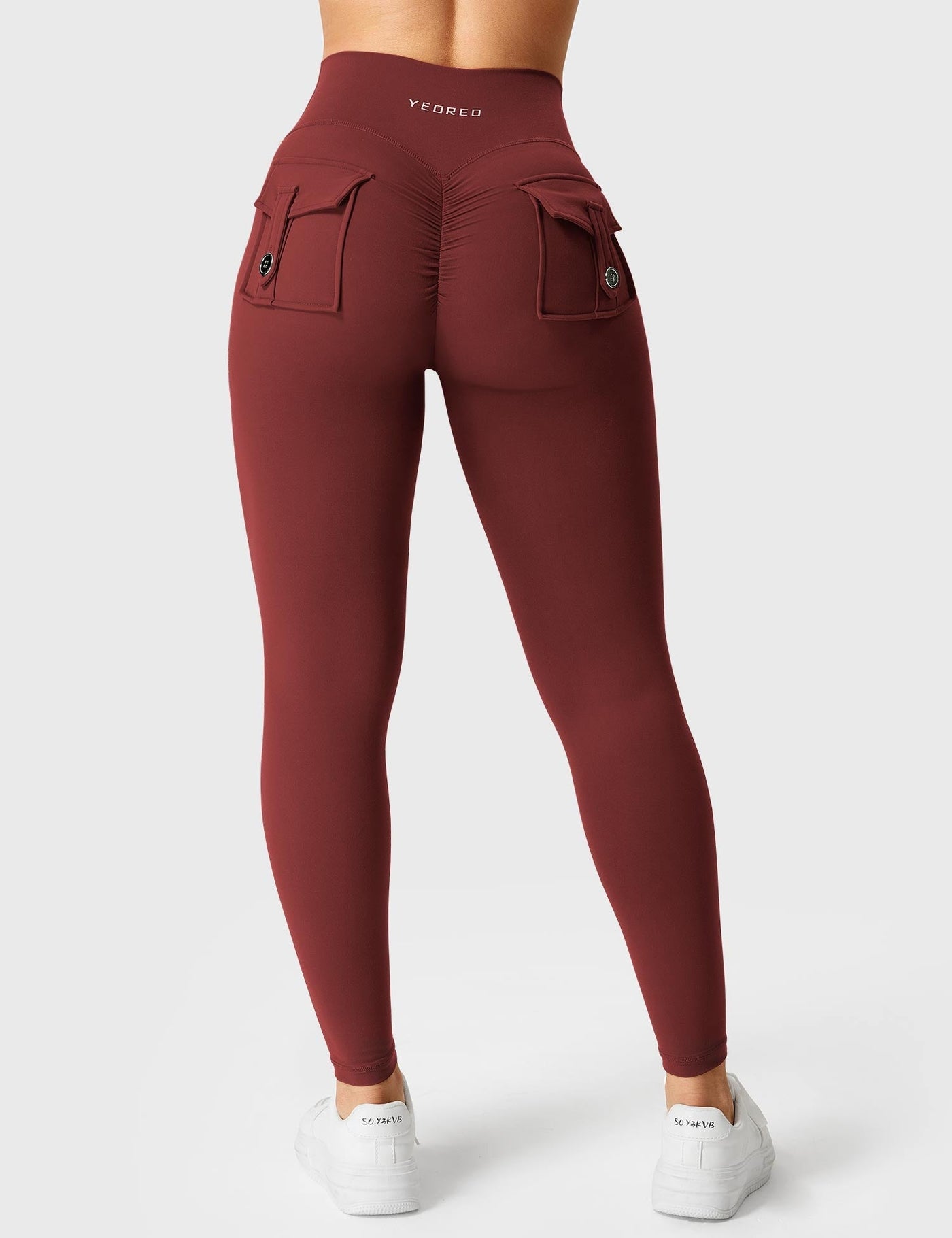 Addison | Trendy V-waistband Charm Leggings