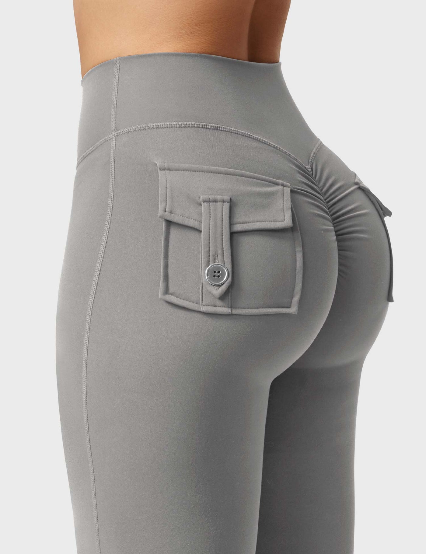 Layla | Soft Flared Leggings with Pockets